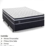 Colchão Herval 1728 com 22cm de altura.